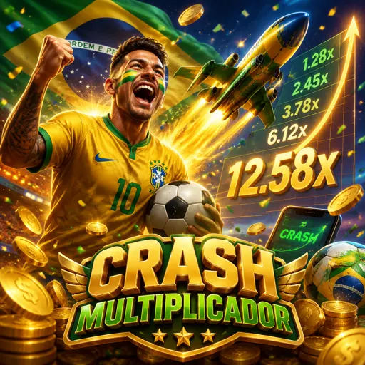 Curva de multiplicador subindo em um crash game com o valor de saque em destaque