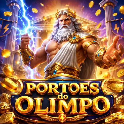 Cartão do slot Gates of Olympus com Zeus